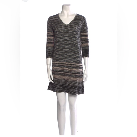Sz 6 M Missoni Striped Stretch mini dress - Picture 1 of 5